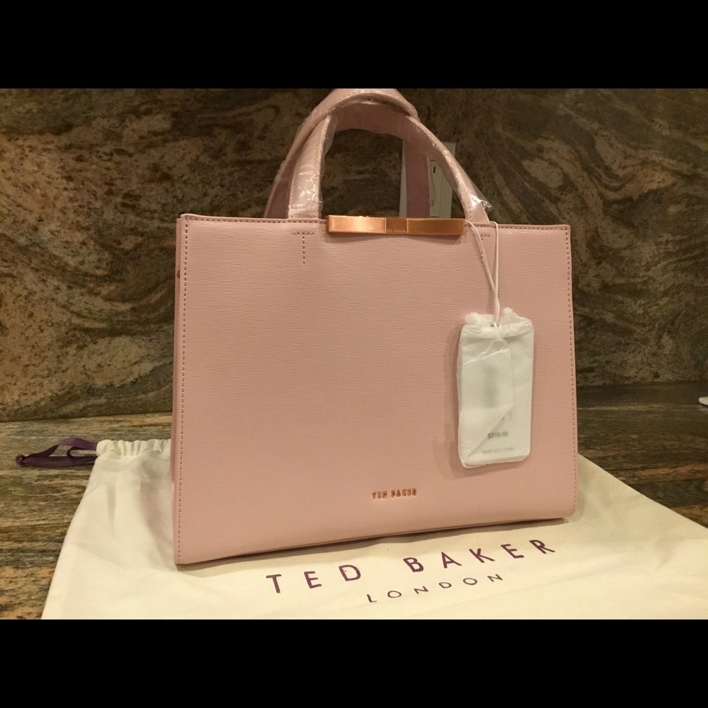 NWT Ted Baker pink leather purse